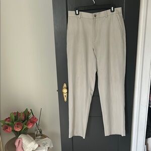 Perry Ellis Tan Chinos Classic Straight-Leg